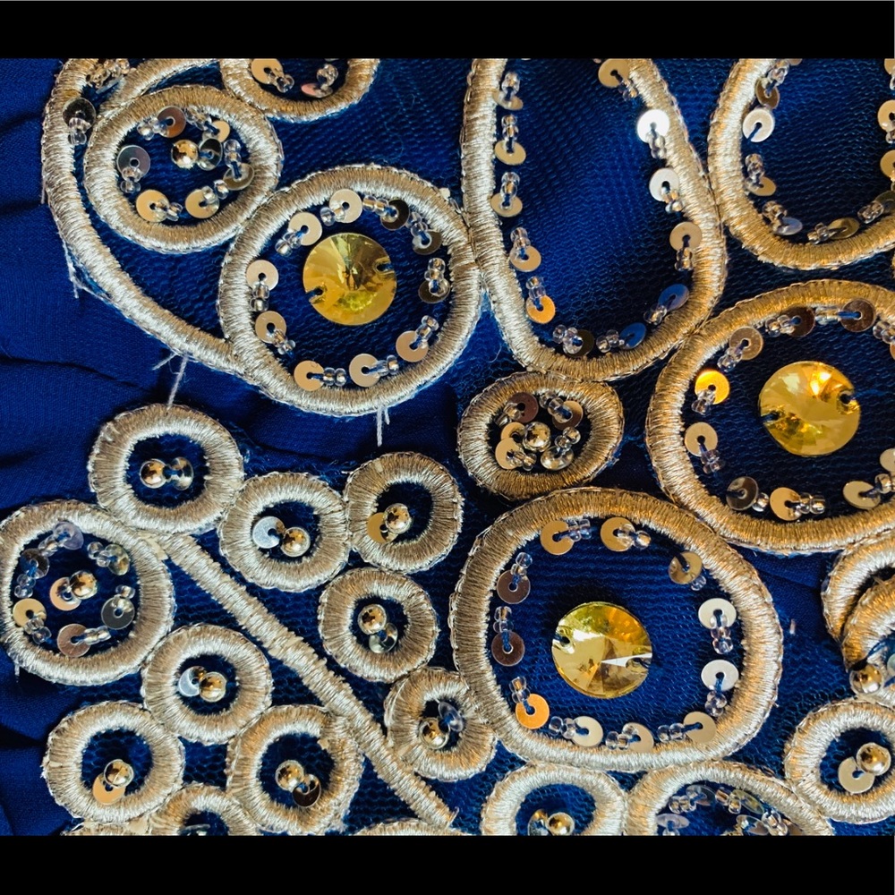 Navy blue cocktail dress - Picture 8 of 8